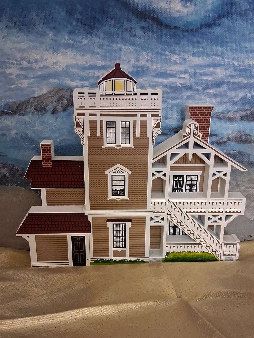 Shelia 1995 East Brother Lighthouse 3D Collectable Decor